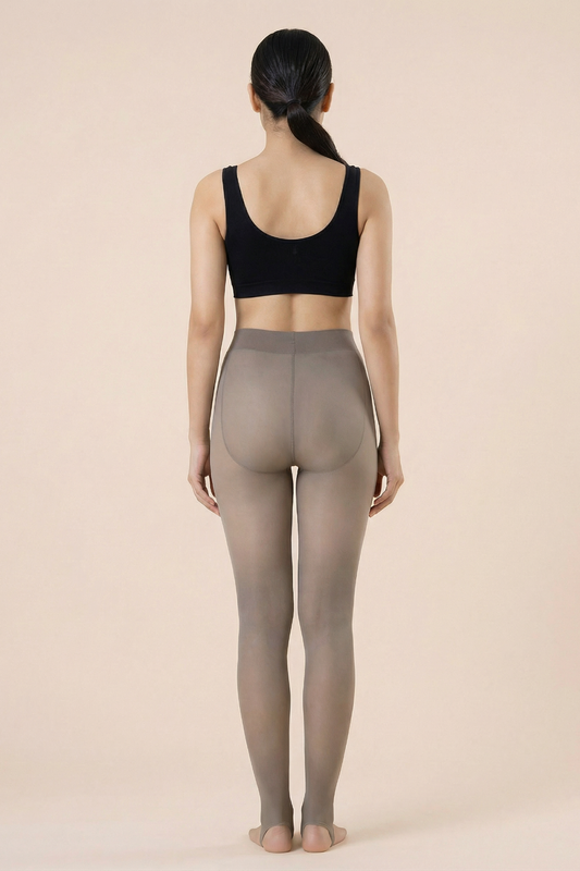 Collant Thermique Doublé Effet Voile – Maintien & Chaleur